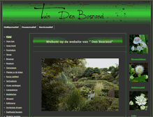 Tablet Screenshot of denbosrand.be